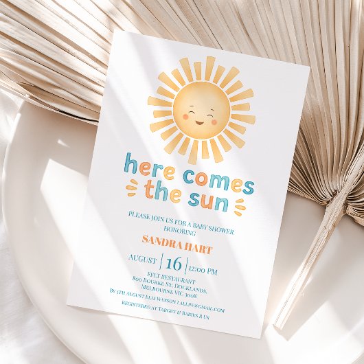 Modern Sinaasappel Blauwgroen hier komt het Son Ba Kaart