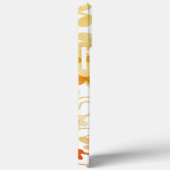 Modern Sinaasappel Bloemen Trendy Quote Case-Mate iPhone Case (Achterkant / Rechts)