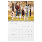 Modern Single Photo Script Custom Kalender (Jan 2026)
