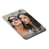 Modern Sisters Create Your Own Photo Script Magneet (Rechterzijde)