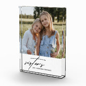 Modern Sisters Script Custom Fotoblokken (Rechts)