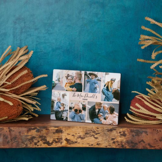 Modern Six Photo Plaque Fotoplaat (Zijkant)