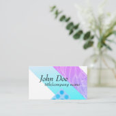 modern sjabloon voor visitekaartje origineel ontwe (Staand voorkant)