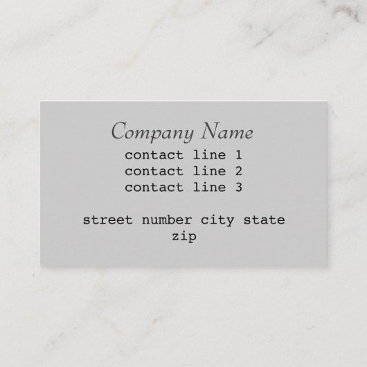 modern sjabloon voor visitekaartje origineel ontwe (Achterkant)