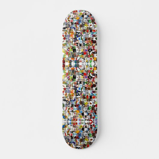 Modern skateboard deck (Voorkant)