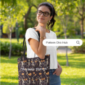 Modern Skelet Dance Funny Halloween Vibe Tote Bag