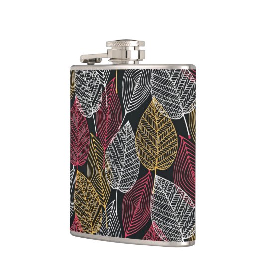 Modern Skeleton verliest najaar patroon Heupfles (Links)