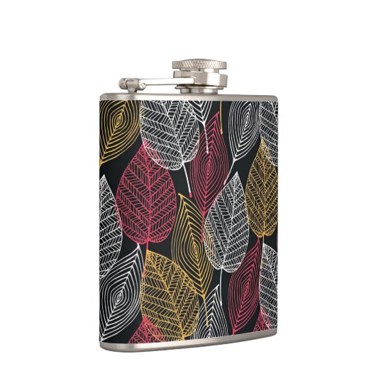 Modern Skeleton verliest najaar patroon Heupfles (Rechts)