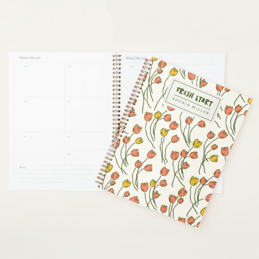 Modern Sketchbook Garden Personal | Fresh Meadow Planner (Display)