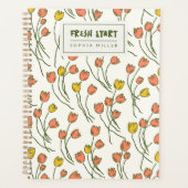 Modern Sketchbook Garden Personal | Fresh Meadow Planner (Voorkant)