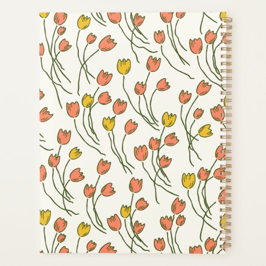 Modern Sketchbook Garden Personal | Fresh Meadow Planner (Achterkant)
