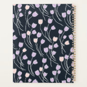 Modern Sketchbook Garden Personal Midnight Garden Planner (Achterkant)