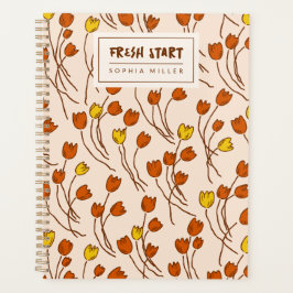 Modern Sketchbook Garden Personal | Retro Palette Planner