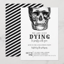 Modern Skull Volwassen Halloween Kostuumfeest