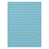 Modern Sky Blue | Pascha | STER OF DAVID Tafelkleed (Voorkant)