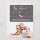 Modern Sla de datum op met foto Save The Date (Voorkant)