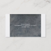 Modern Slate Programmer Visitekaartje (Achterkant)