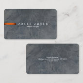Modern Slate Visitekaartje (Voorkant / Achterkant)