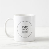 Modern Sleek Template Upload Your Company Logo Koffiemok (Links)