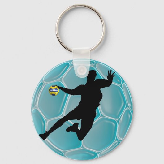 Modern slick Handball Porte-Sleutel Design Sleutelhanger (Voorkant)