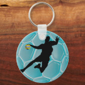 Modern slick Handball Porte-Sleutel Design Sleutelhanger (Voorkant)