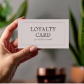 Modern Small Business Customer Stamp Reward Klantenkaartje