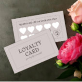 Modern Small Business Customer Stamp Reward Klantenkaartje