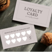 Modern Small Business Customer Stamp Reward Klantenkaartje