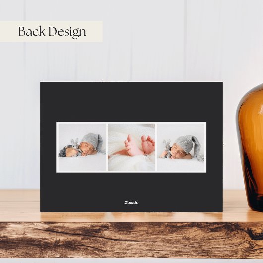 Modern Snapshot | Aankondiging Folie geboorte