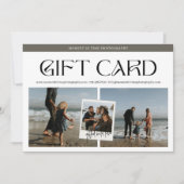 Modern Snapshot Fotofotografie Cadeaubon (Voorkant)