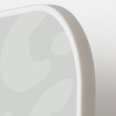 Modern Sneeuwleopard Skin Pattern Pickleball Paddle (Links Detail)