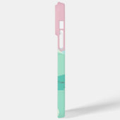 Modern Snowboard Winter Ski Slopes Personalized Case-Mate iPhone Case (Achterkant / Links)