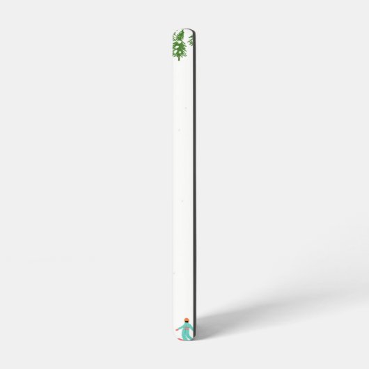 Modern Snowboarding Illustratie Samsung Galaxy Hoesje (Linkerkant)