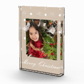 Modern Snowflakes script voor prettige kerst Fotoblokken (Rechts)