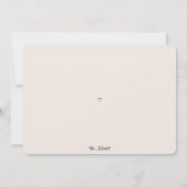 Modern Social Distancing Covid Foto Afstuderen Aankondiging (Achterkant)