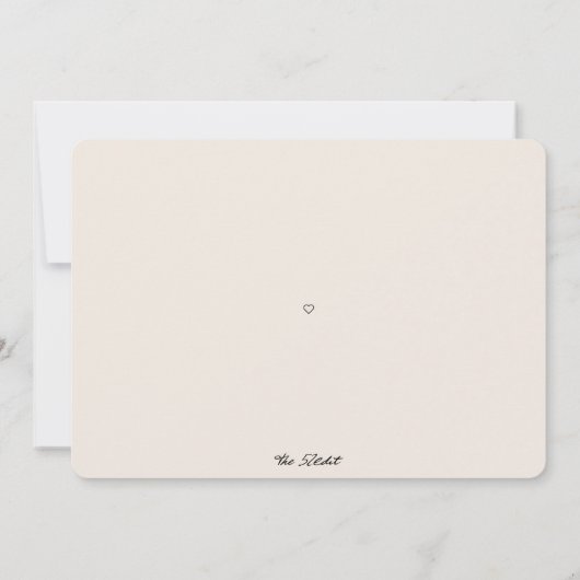 Modern Social Distancing Covid Foto Afstuderen Aankondiging (Achterkant)