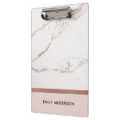 MODERN SOFT BLUSH PINK ROSE GOLD MARBLE TEXTURE KLEMBORD (Links)