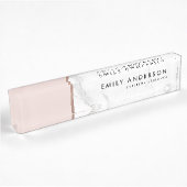 MODERN SOFT BLUSH PINK ROSE GOLD MARBLE TEXTURE NAAMBORDJE