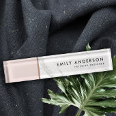 MODERN SOFT BLUSH PINK ROSE GOLD MARBLE TEXTURE NAAMBORDJE