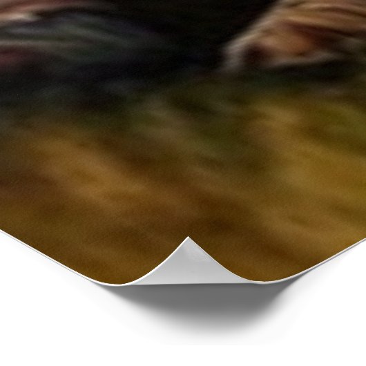 Modern Soldaat AI Digital Art Poster #03 (Hoek)