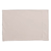 Modern Solid Blush Pink Kussensloop (Voorkant-Rechts)