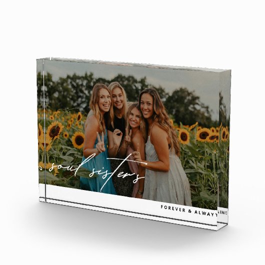 Modern Soul Sisters Script Overlay Fotoblokken (Rechts)