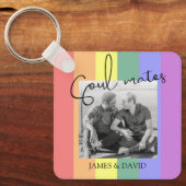 Modern Soulmates LGBT Foto Sleutelhanger (Voorkant)