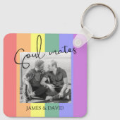 Modern Soulmates LGBT Foto Sleutelhanger (Achterkant)