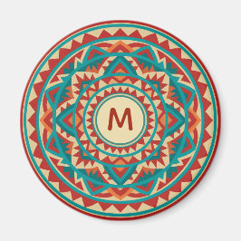 Modern Southwest Mandala Magneet