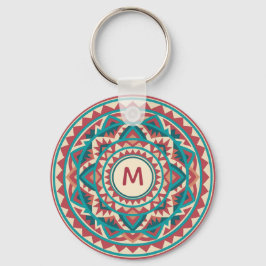 Modern Southwest Mandala Sleutelhanger