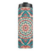 Modern Southwest Mandala Thermosbeker (Voorkant)