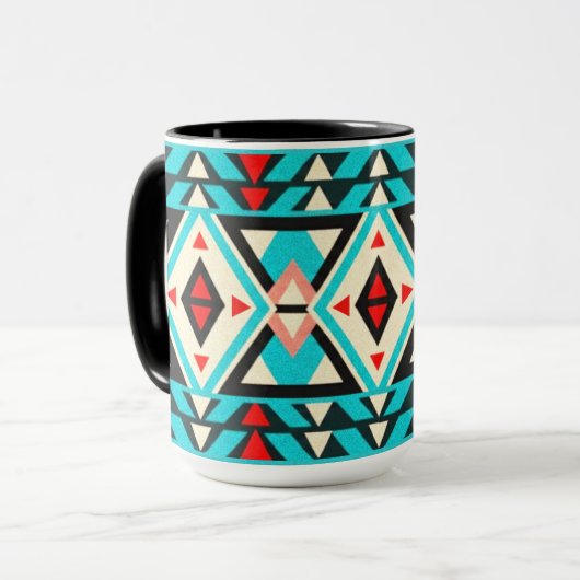 Modern Southwest Style Mug Mok (Voorkant links)