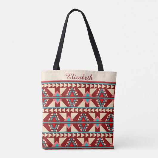 Modern Southwest Style  Tote Bag (Achterkant)