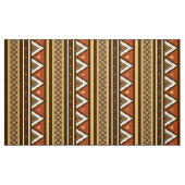 Modern Southwestern Geometric, Brown, Tan & Rust Stof (Fat Quarter)